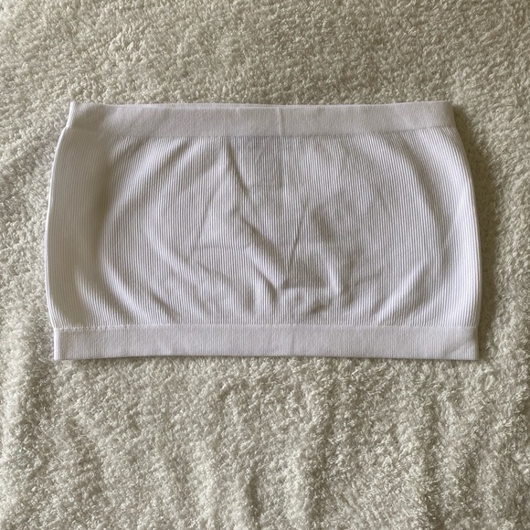 LOVE J Strapless White X/XL Women’s Top - Picture 3 of 8